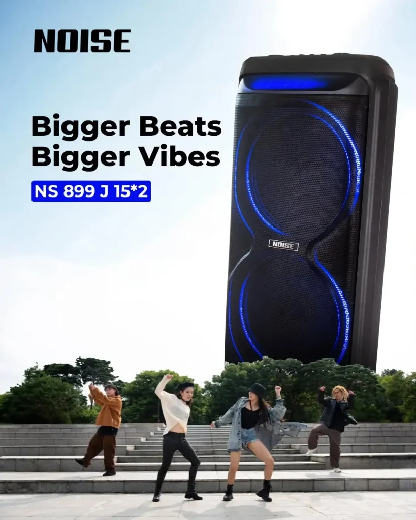 NOISE Speaker 899 J 15x2 inch Bluetooth Portable Meeting Wireless (2)