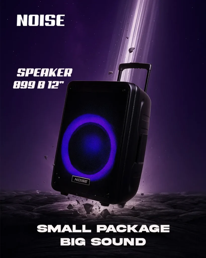 Speaker Portable Wireless Noise 899 B New Original 12 Inch