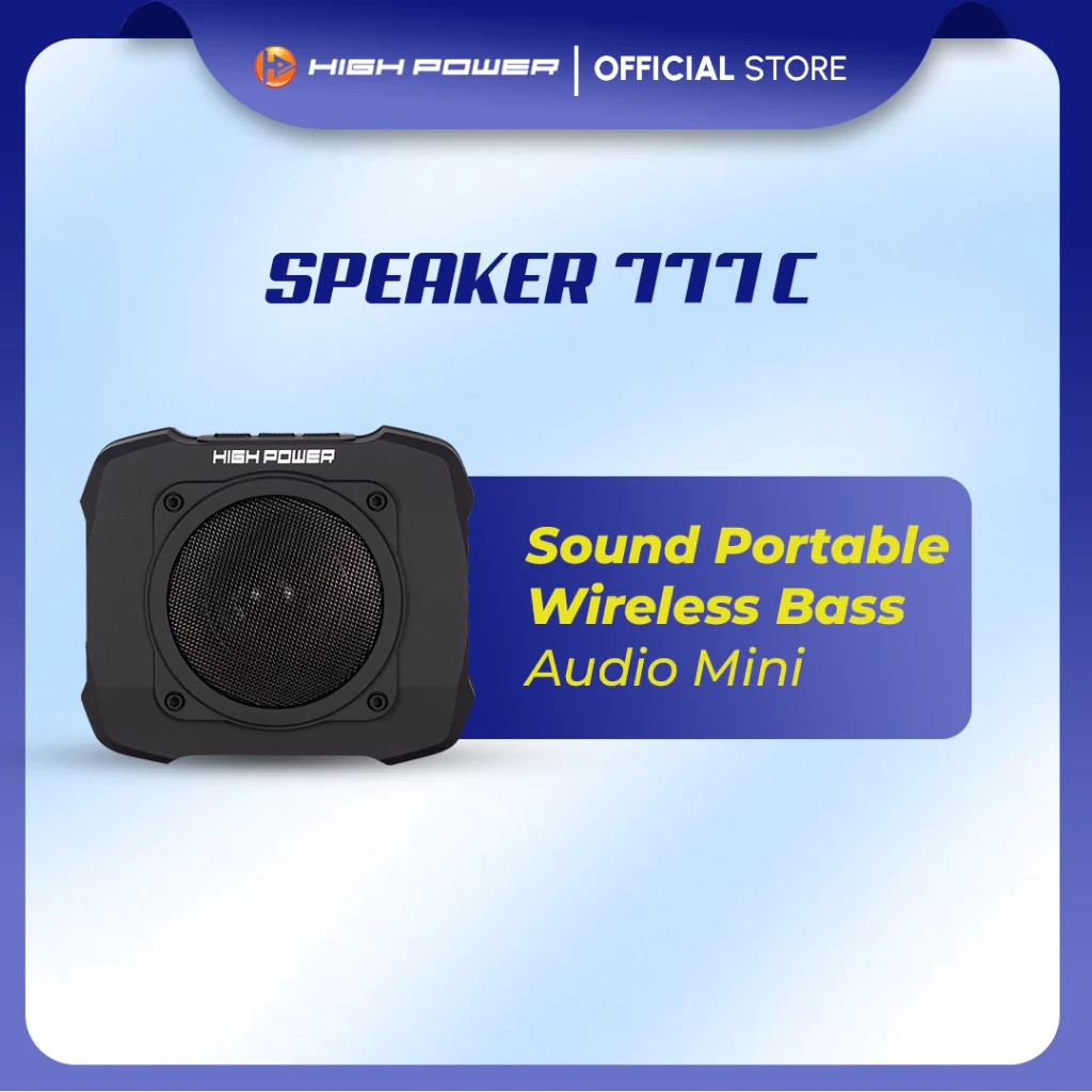 HIGH POWER Speaker Bluetooth Mini Portable 3.5 Subwoofer Bass Audio ...