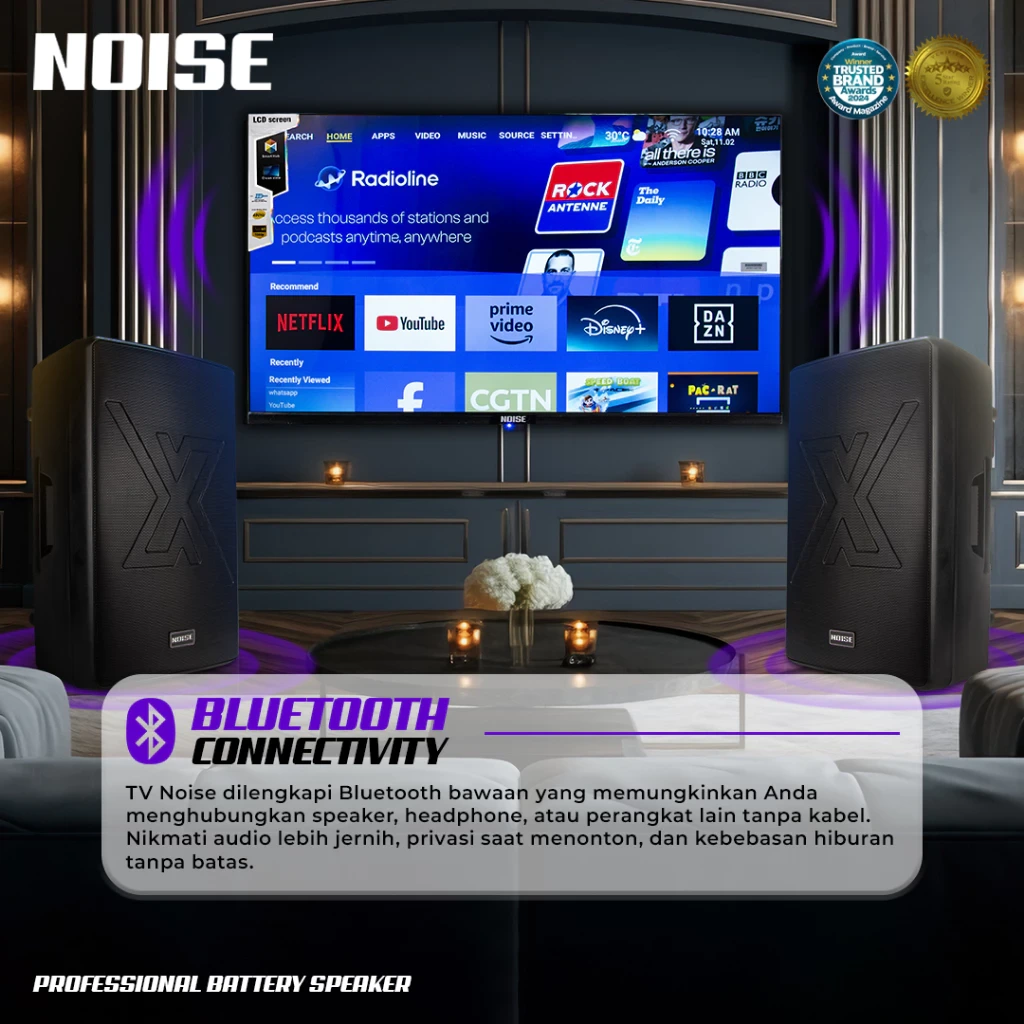 smart tv noise indonesia