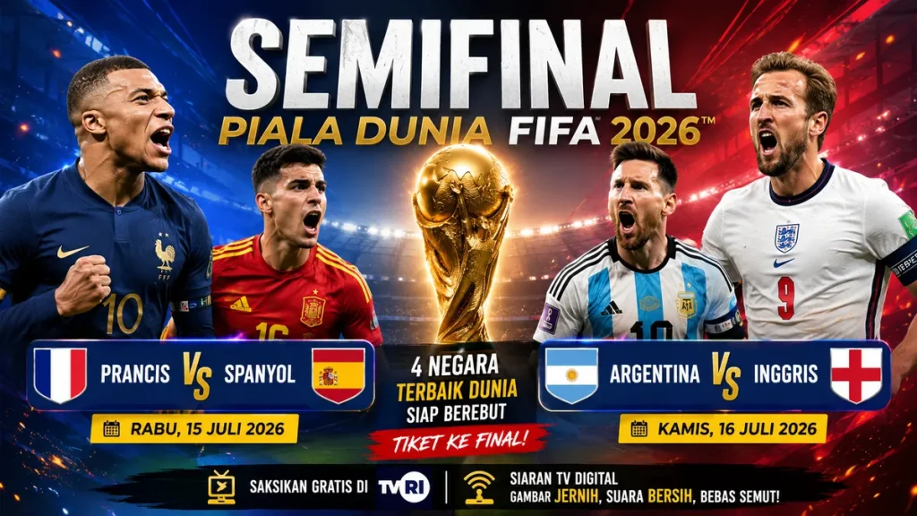 Semifinal Piala Dunia 2026 Pertandingan Makin Sengit