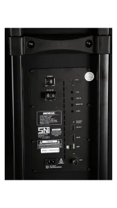 tombol dan konektor belakang noise 899v pro