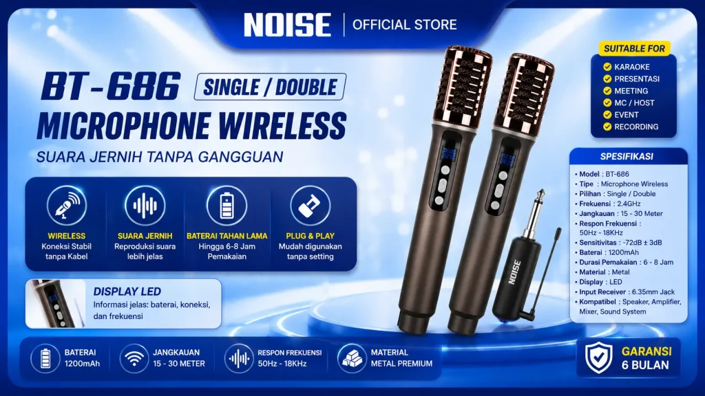 NOISE BT 686 Mic Wireless