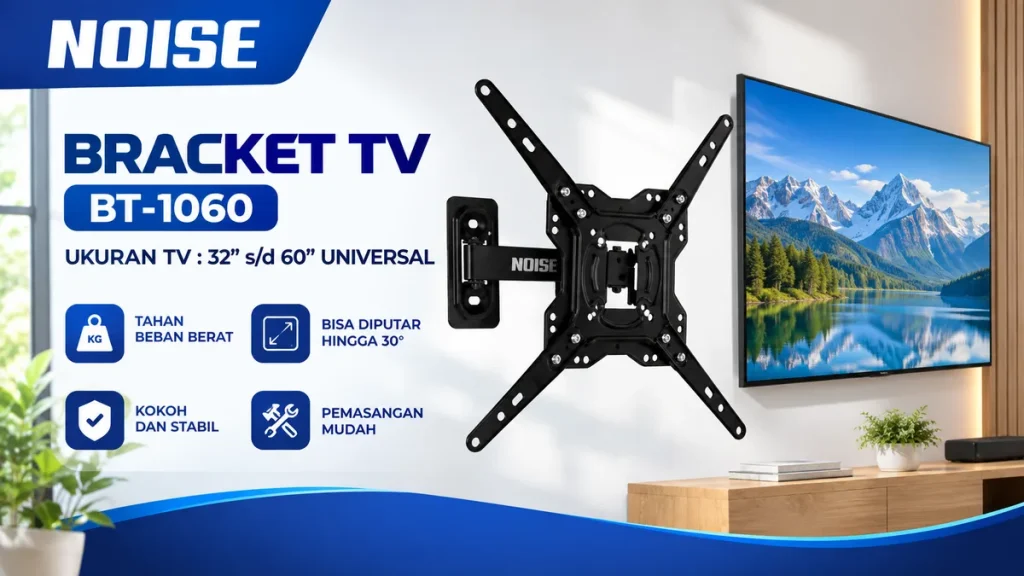 Mewah Tak Harus Mahal NOISE Bracket TV 1060 Menata Ruang Jadi Minimalis